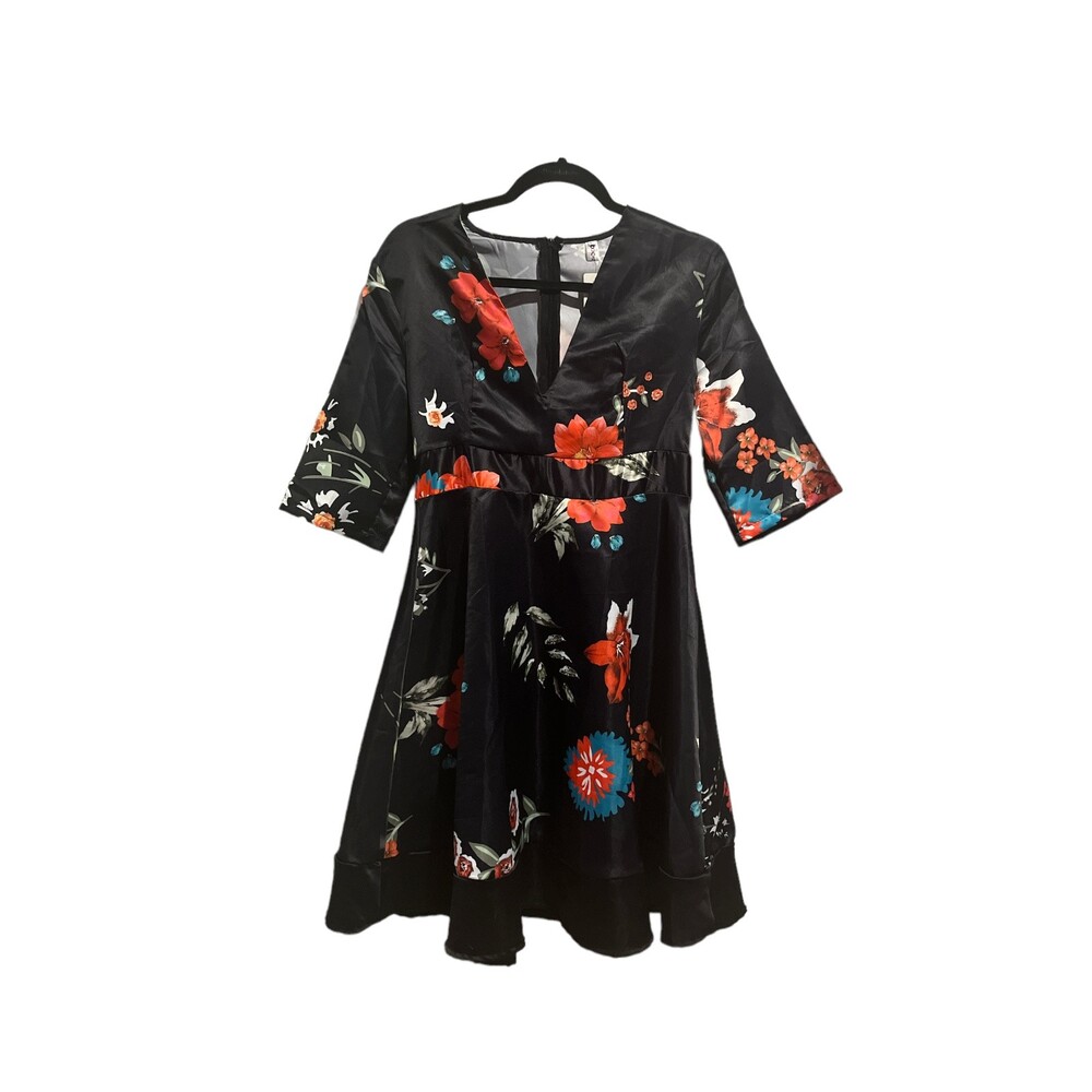 Flowered Dress Size L-5/$15
